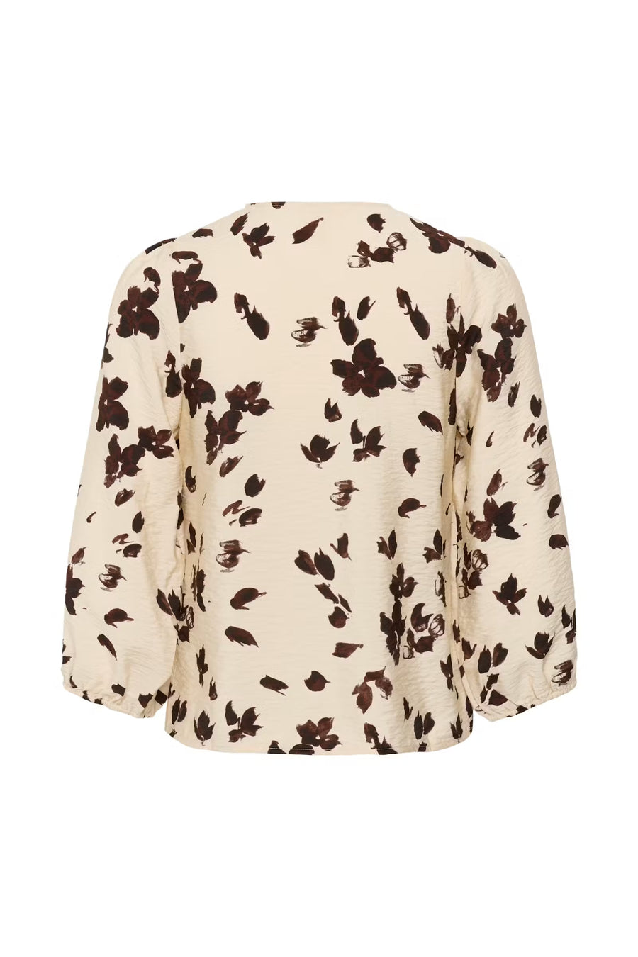 PT - Channie Shirt - Oatmeal Feather Flower