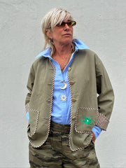 Gaspar - Marseille Canvas Jacket - Green