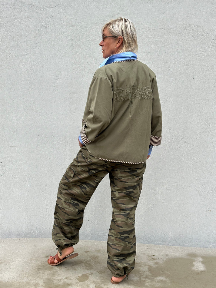 Gaspar - Marseille Canvas Jacket - Green