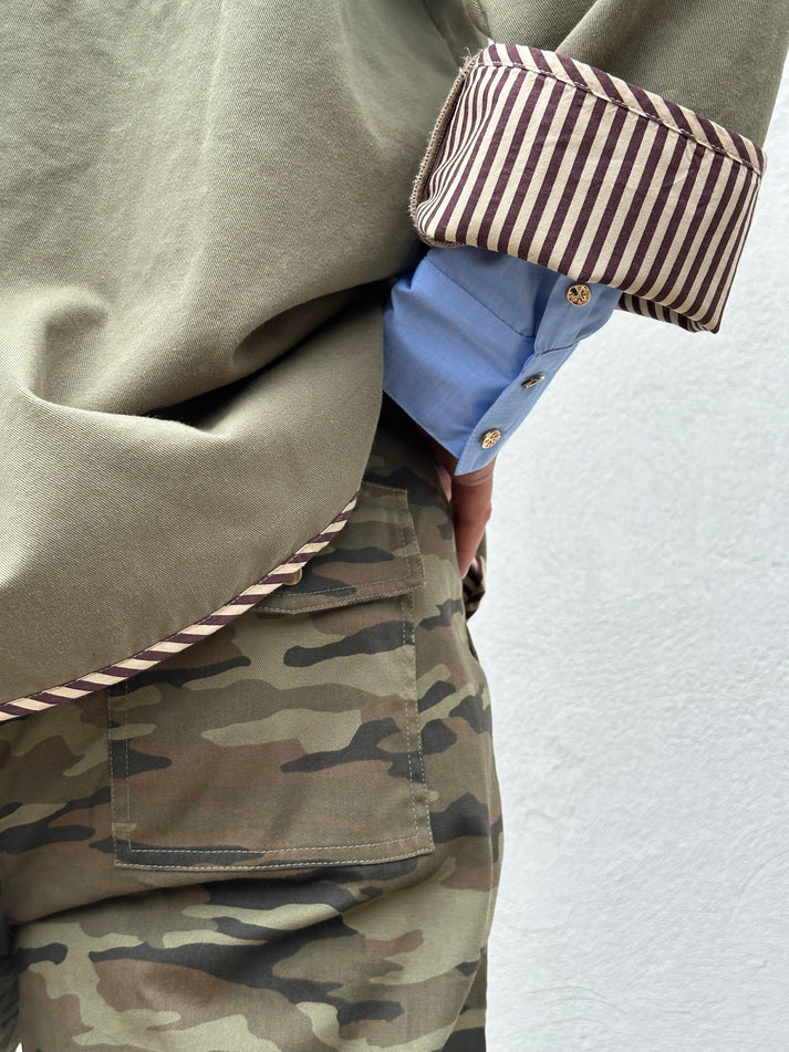 Gaspar - Marseille Canvas Jacket - Green