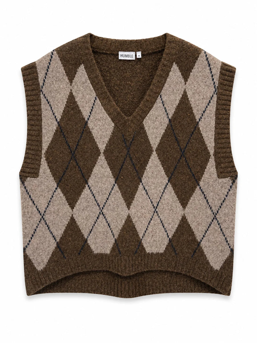 Humble By Sofie - Phalps vest - Brown