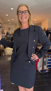 PBO - Joy Crombie blazer - Midnight