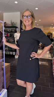 PBO - Joy Tova dress - Midnight