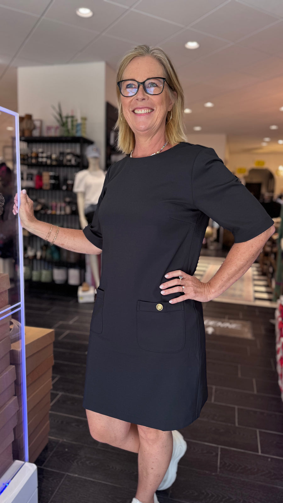 PBO - Joy Tova dress - Midnight