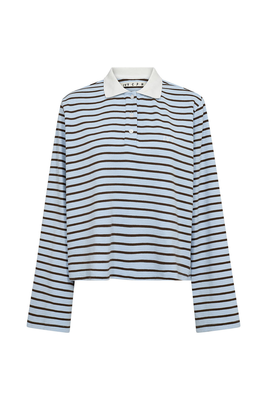 Ivy - Light Stix LS Polo - Light blue stripe