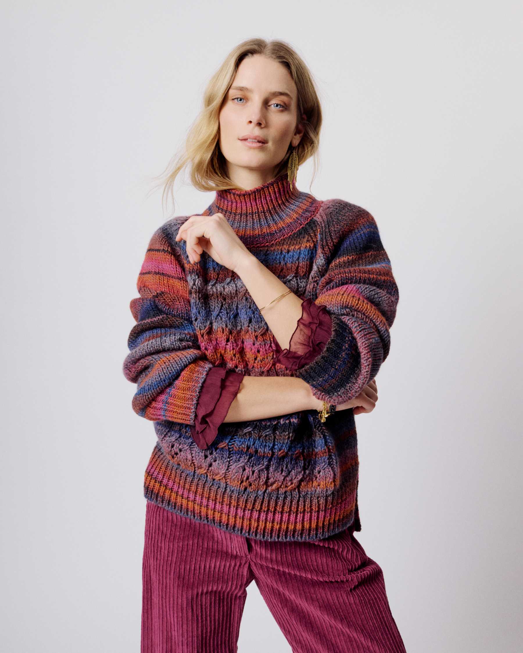 Moliin - Ditte Knit - Roasted russet
