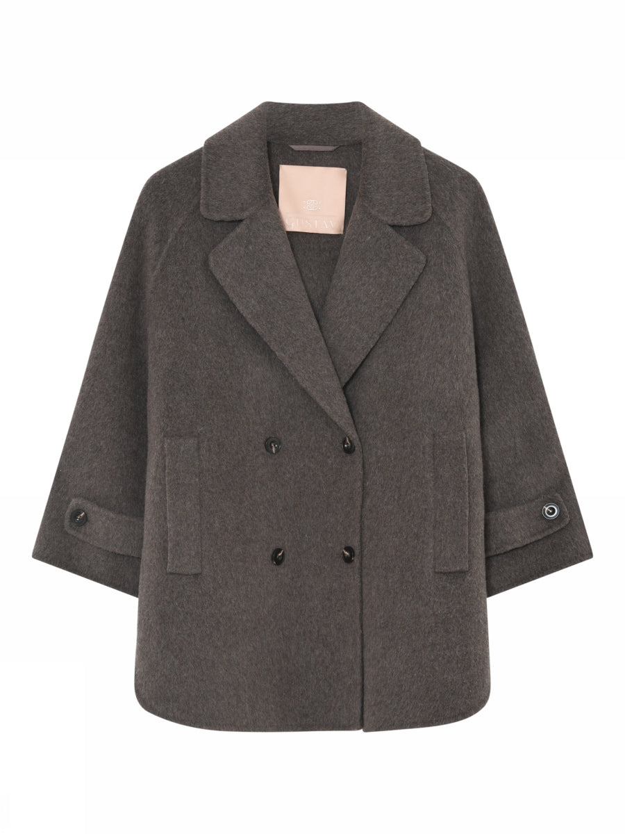 Gustav - Verona cape - Choco Brown