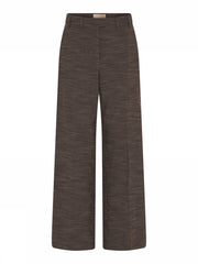 Gustav - Esta wide leg Long - Choco Brown