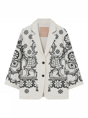 Gustav - Sarah Jacket - White Swan