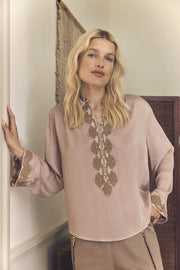 Gustav - Sikka blouse - Nougat