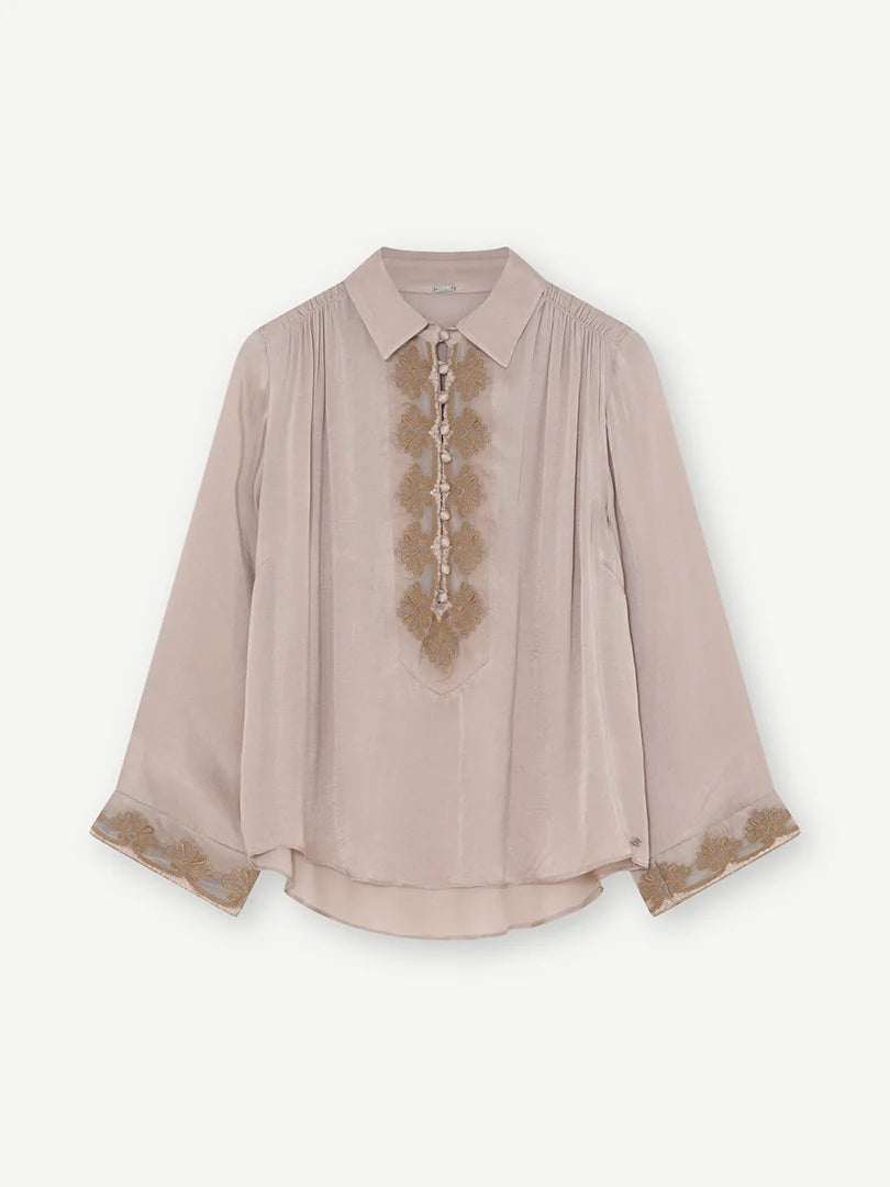 Gustav - Sikka blouse - Nougat