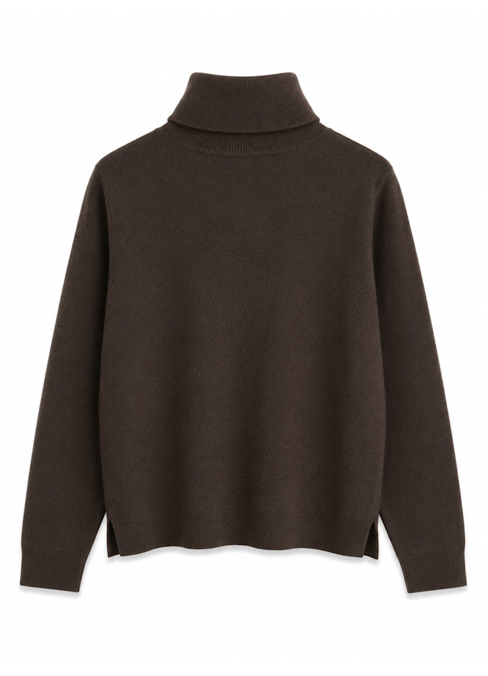 Agenda - LuciaAG Roll neck - Brun