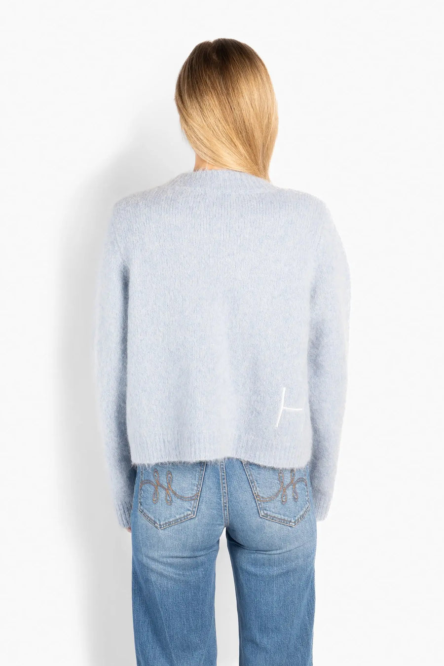 Hést - Pernille cardigan - Lyseblå