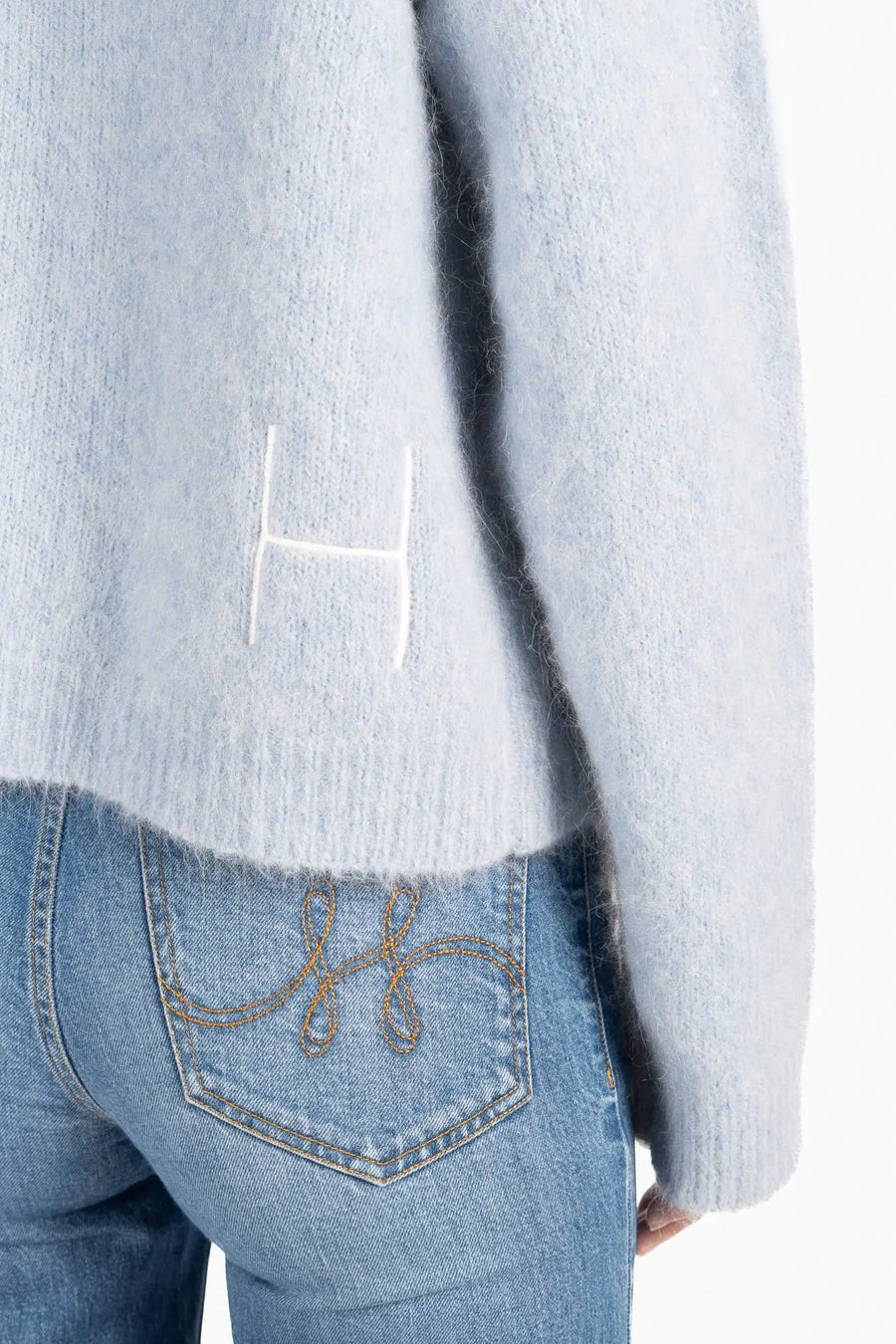 Hést - Pernille cardigan - Lyseblå