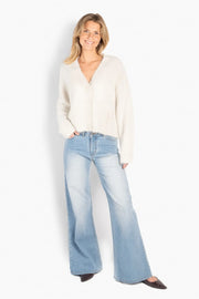 Hést - Pernille cardigan - Hvid