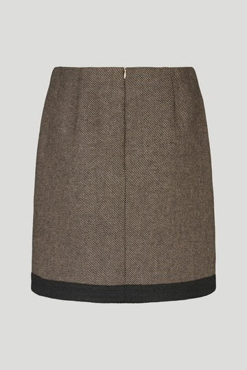 PBO - Marmonti skirt - Black/beige