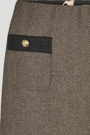PBO - Marmonti skirt - Black/beige