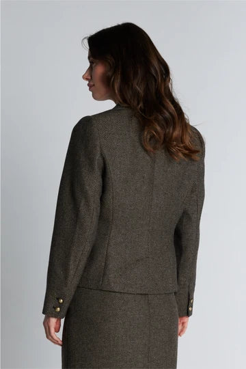 PBO - Crombie blazer - Black/Beige
