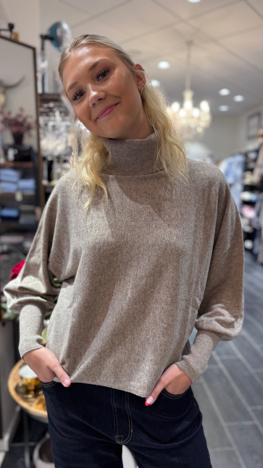 Hést - Aitana Sweater - Beige Melange
