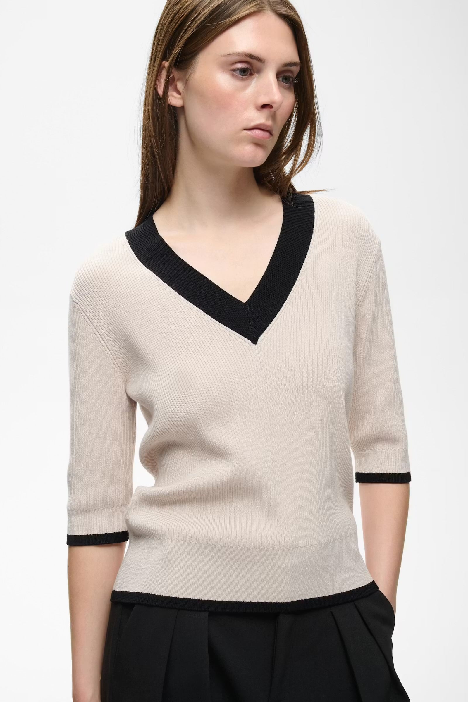 InWear - LeenahIW V-neck - Beige