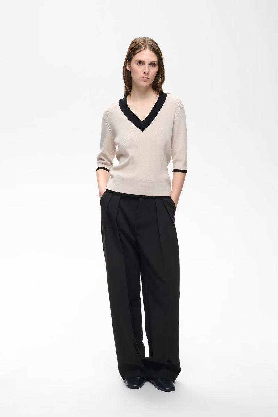 InWear - LeenahIW V-neck - Beige