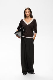 InWear - LeenahIW V-neck - Brown