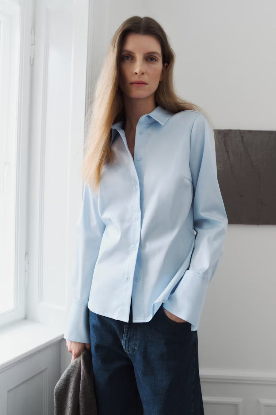 InWear - Cally skjorte - lyseblå