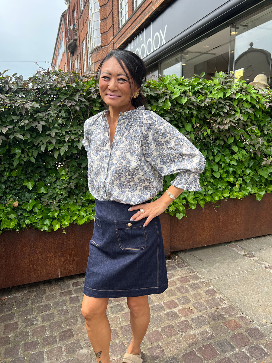 PBO - Marmonti skirt - Dark denim