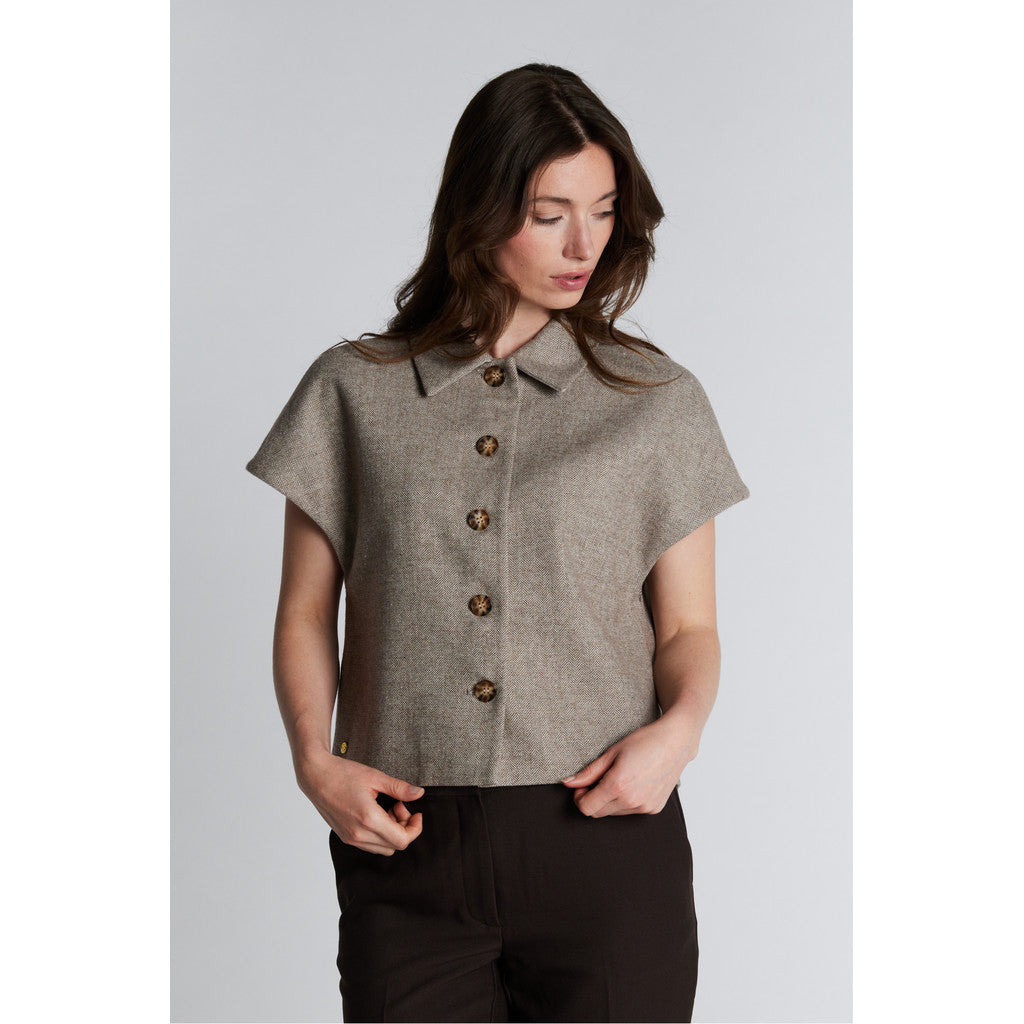 PBO - Tona waist coat - Chocolate Chip
