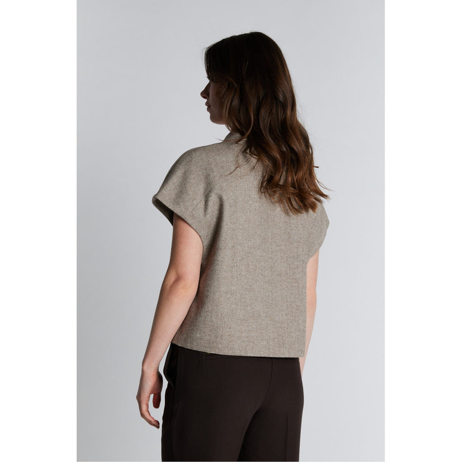 PBO - Tona waist coat - Chocolate Chip