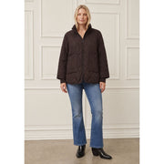 Isay - Diddi Quilted Jacket - Dark Brown