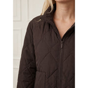Isay - Diddi Quilted Jacket - Dark Brown