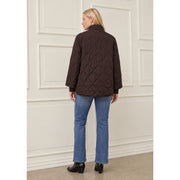 Isay - Diddi Quilted Jacket - Dark Brown