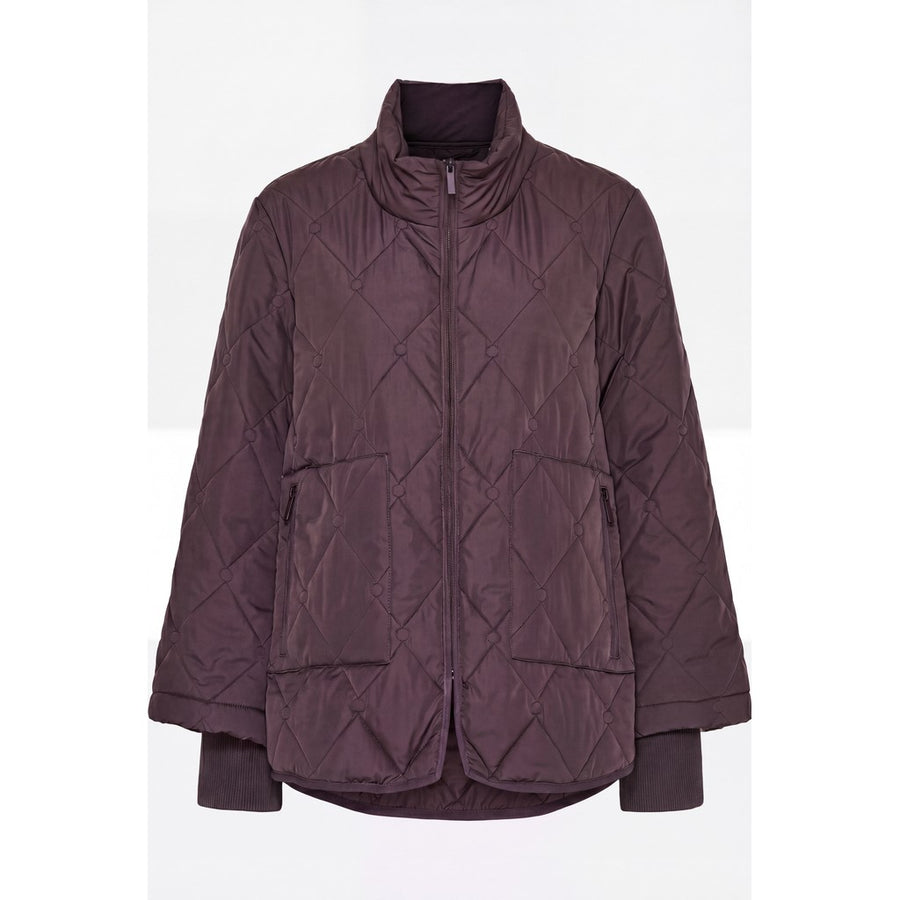 Isay - Diddi Quilted Jacket - Dark Brown