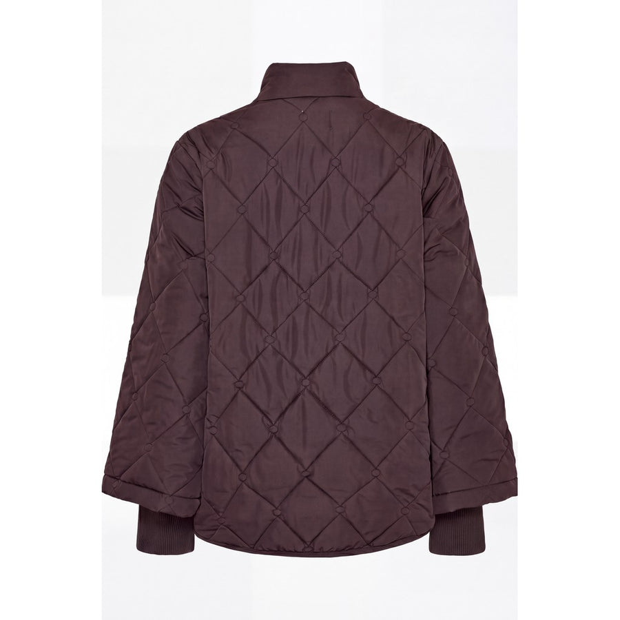 Isay - Diddi Quilted Jacket - Dark Brown