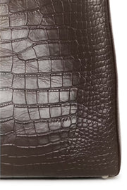Inwear - Avika Croco bag - Chocolate brown