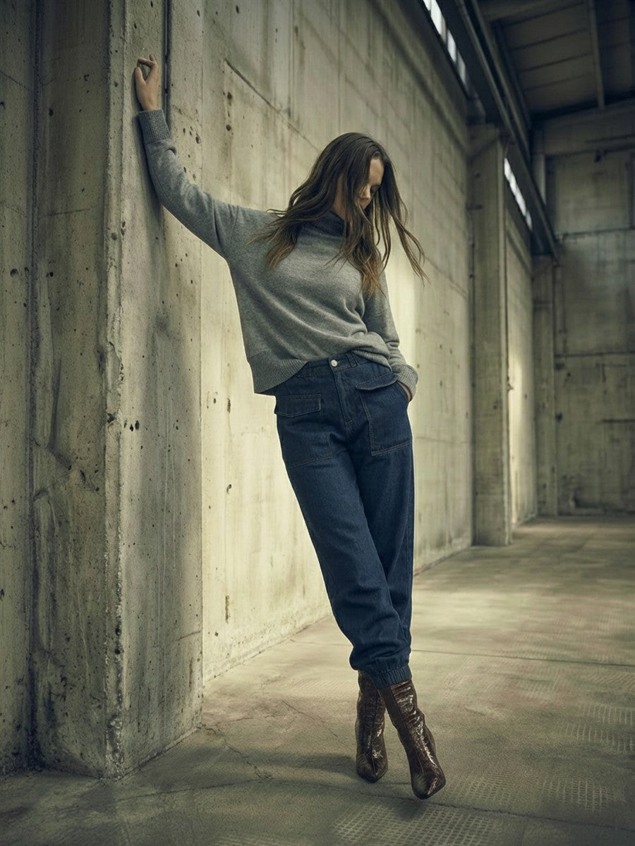 Lundgaard - Roll neck - lys grå 263-8597-217