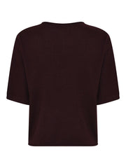 Lundgaard - V-neck strik - bordeaux 263-8591-206