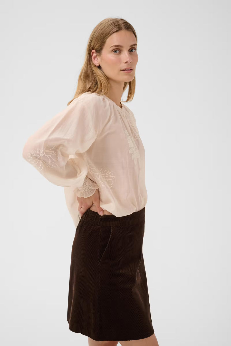 Part Two - Cheyanne Shirt - Whitecap Gray