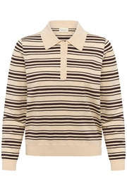 Part Two - Channan Pullover - Mole stripe