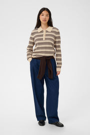 Part Two - Channan Pullover - Mole stripe