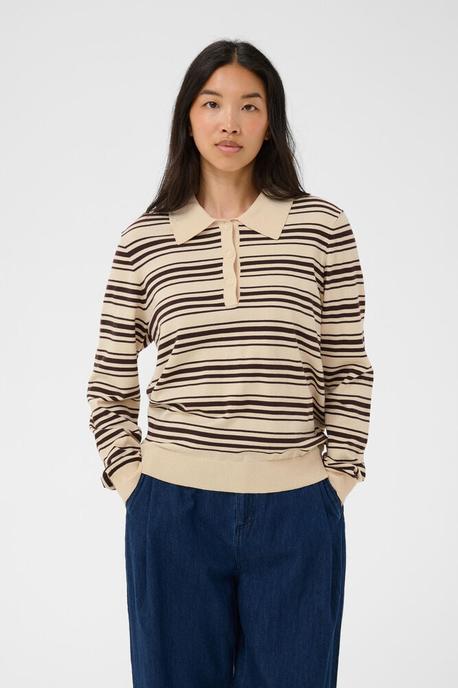 Part Two - Channan Pullover - Mole stripe