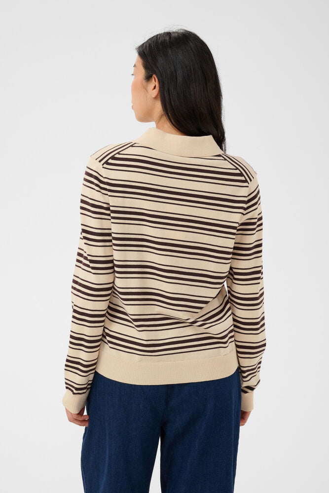 Part Two - Channan Pullover - Mole stripe