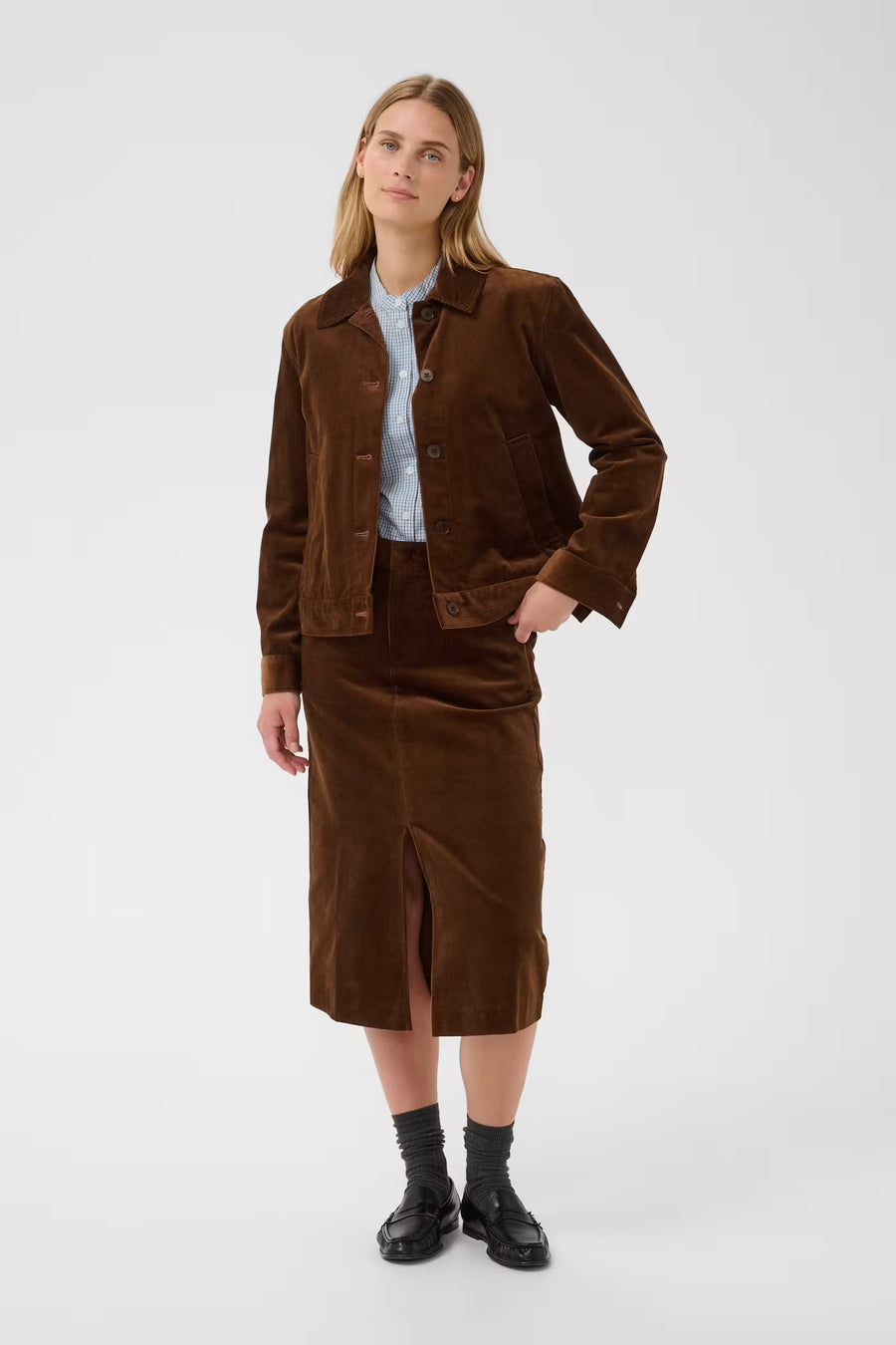 Part Two - Sofija Skirt - Brun