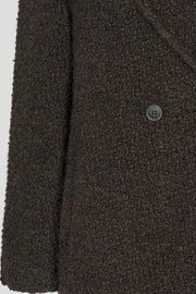 PBO - Teddy Coat - Dark Brown