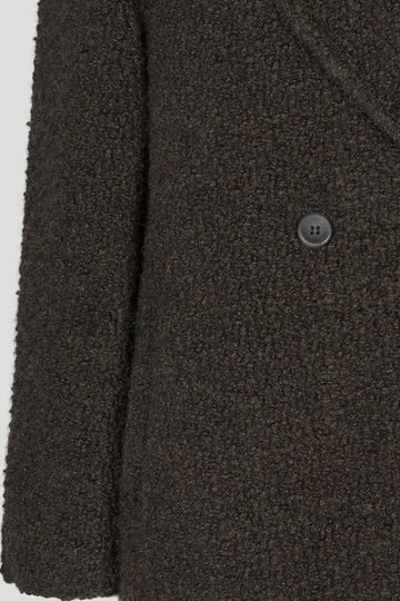 PBO - Teddy Coat - Dark Brown