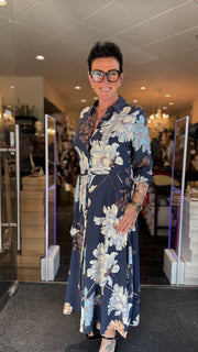 Charlotte Sparre - Gaida Smock shirt dress - navy