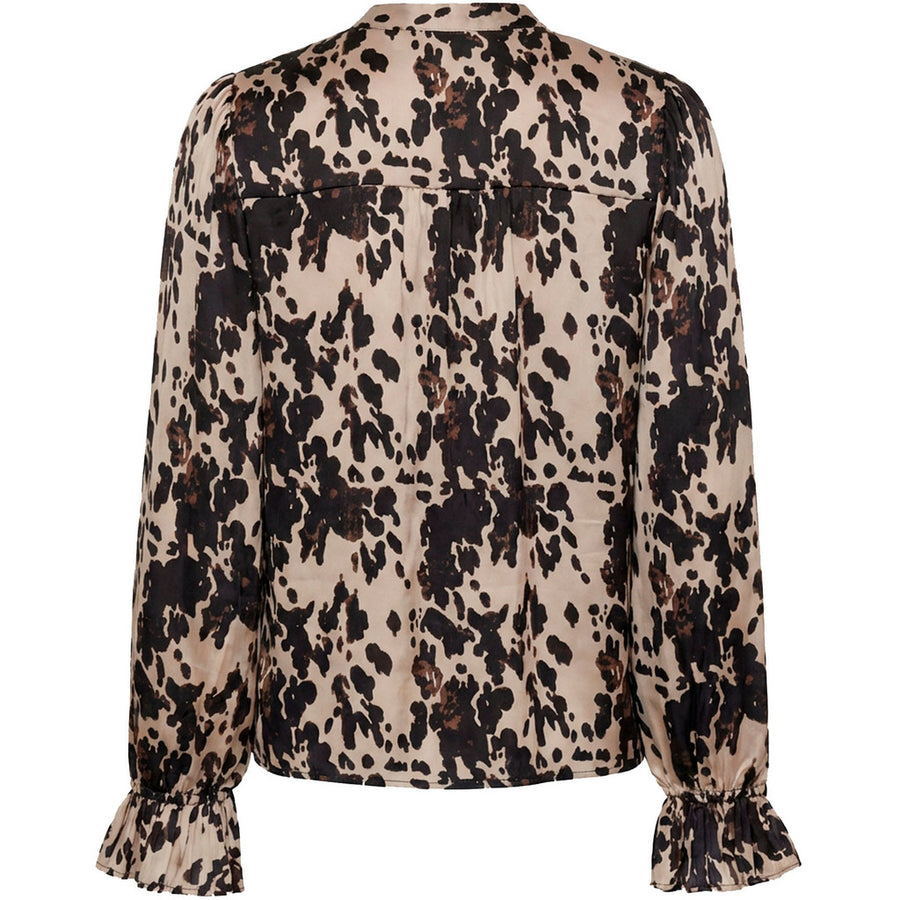 ISay - Melba Pleat Blouse - Earth
