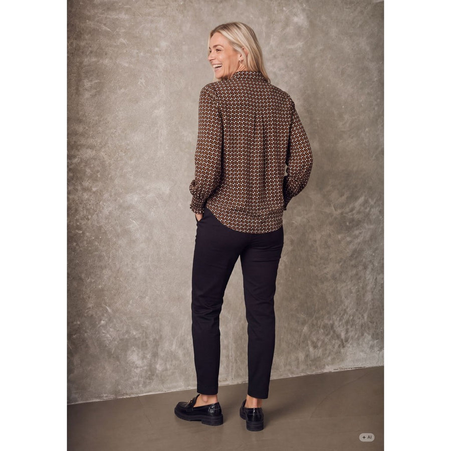 ISay - Melba Printed Blouse - geometric