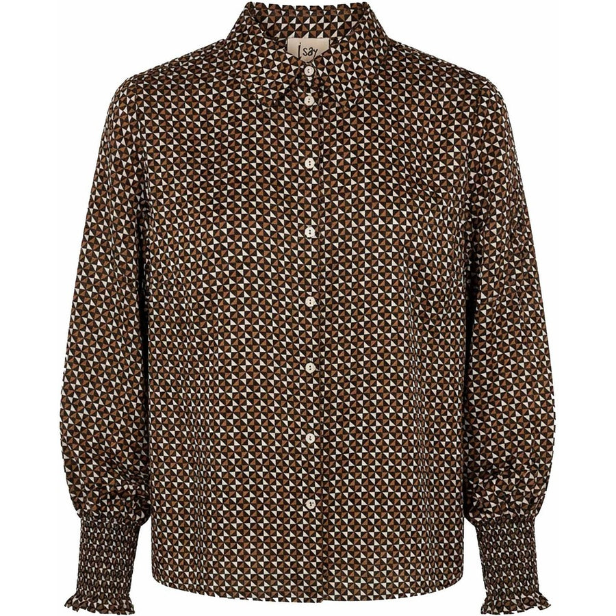 ISay - Melba Printed Blouse - geometric